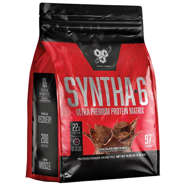 BSN 신타-6 프로틴 파우더 드링크 믹스, 4.56kg, 초콜릿 밀크셰이크(Chocolate Milkshake)