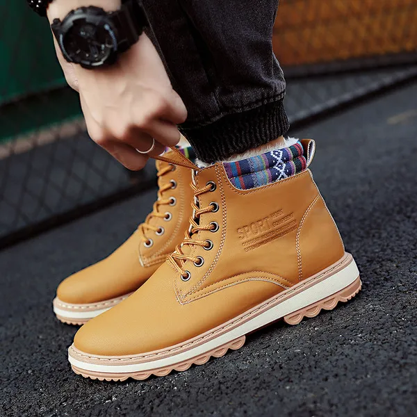 스마트셀러 놀멍직구 하이 탑 F/W 룩 워커