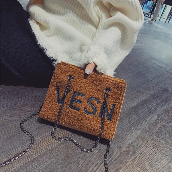 스마트셀러 후니컴 여성 램스 울 미니 숄더백