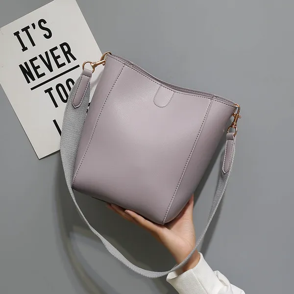 스마트셀러 후니컴 여성 무지 크로스백 숄더백