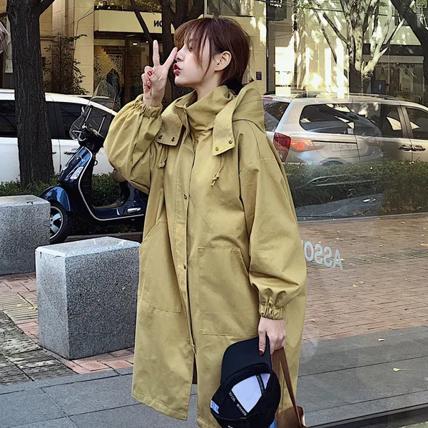 스마트셀러 티퍼스널 루즈핏 캐주얼 후드 코트