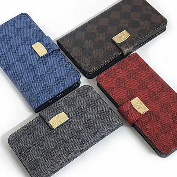 갤럭시s8플러스 G955 갤s8+ 전용 4가지 색상의 체크무늬 가죽 다이어리 휴대폰 케이스