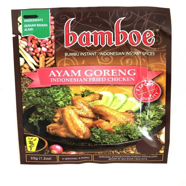 별도표기 인도네시아 밤보에 아얌 고렝 치킨 소스 40g 1개, 단품
