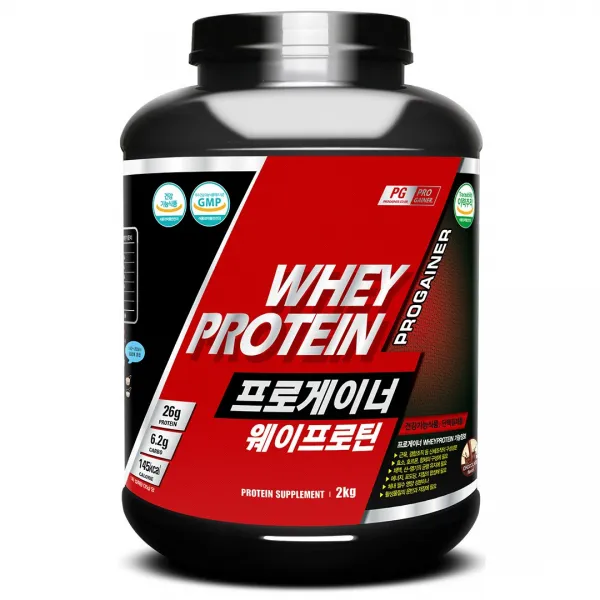 프로게이너 웨이프로틴 단백질 보충제, 2kg, 1개
