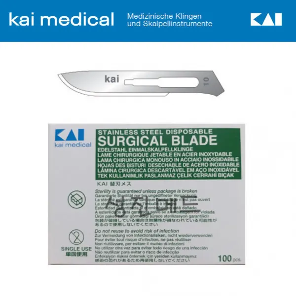 Kai (Kai)카이 일회용 메스날 NO.10 (100ea) 310-B, 1개, 단일상품