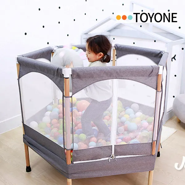 토이원 토이원 코지 인디오 120 트램폴린 안전망 볼풀장 어린이 유아