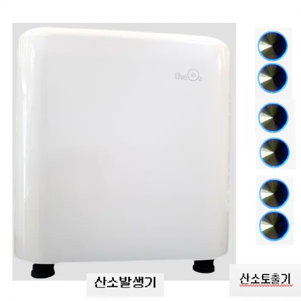 Oxyplus-B2 충전식 산소발생기 의료용 차량용, 산소발생기 디오투 6 (산소발생량: 20 L/M) 198㎡