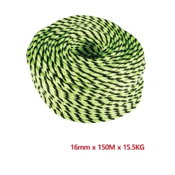 [무료배송] 배표 형광로프 16mmx150mx15.5kg