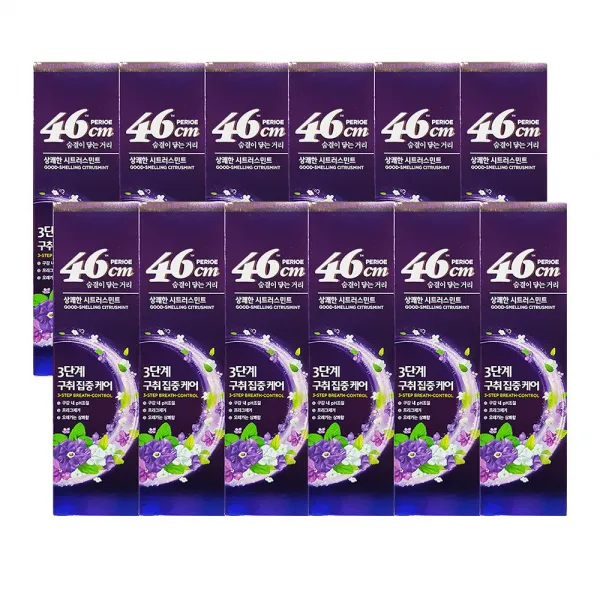 페리오 46cm 굿스멜링 민트 치약, 100g, 12개