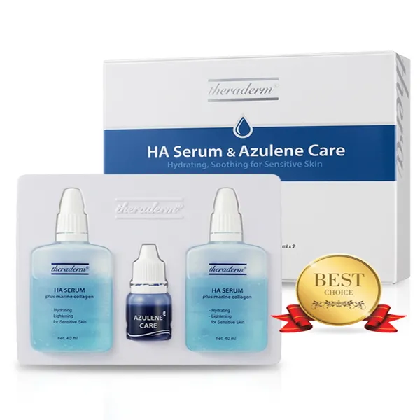 쎄라덤 정품 Ha하세럼 And 아줄렌 케어 키트 스킨케어 1세트