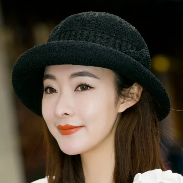 kirahosi 2019년 봄 여름 여성 모자 페도라 패션 유행 + 스마트 스트랩 증정42 Wabgfa