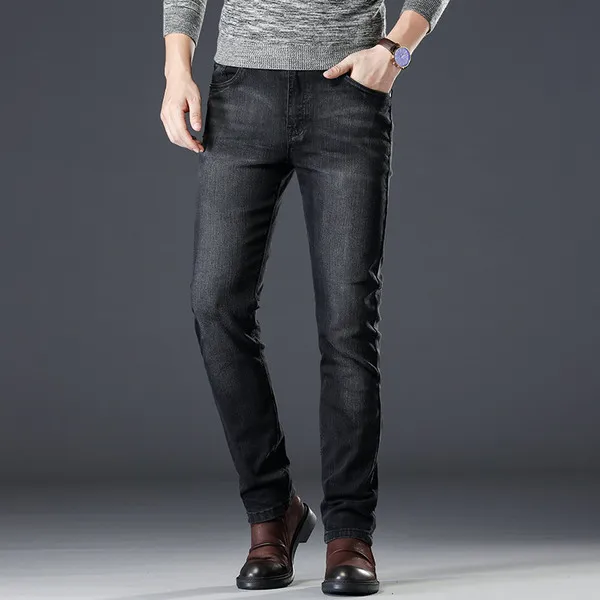 원픽 2019년 봄신상 남성 블랙하운즈 일자 데님팬츠 청바지