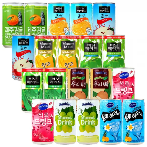  꼬마캔세트 꼬마캔 과일세트 소캔20캔 럭키박스 단일상품