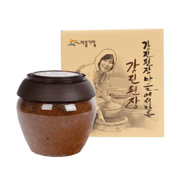 (전북오픈마켓)강진된장 2kg향심씨 장 담그는 날 된장, 단품