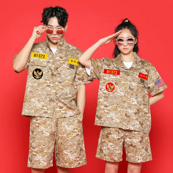 반티닷컴 디지털 군복 상의기본세트 상의+명찰+계급장 