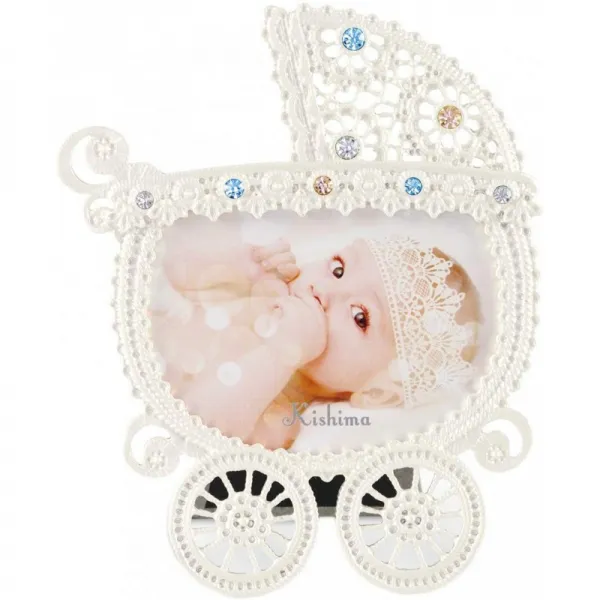 Kishima 쿠로 세 베이비 프레임 유모차 Pearl · White · Carriage · KP-31320