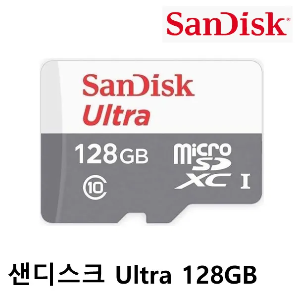 샌디스크 울트라 마이크로SD SDSQUNS-128G, 128GB