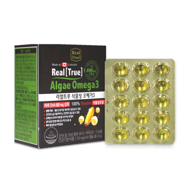 뉴네이처 식물성 오메가3 임산부 수유부 저온추출 60캡슐, 700mg, 1개