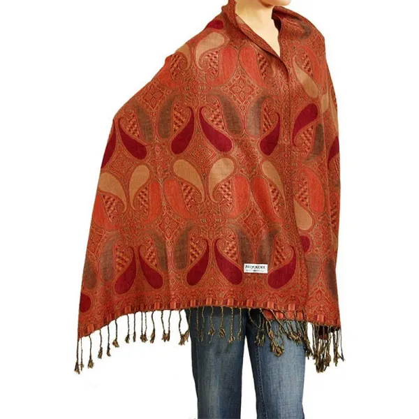 팔라리 여성용 길쌈 된 Pashmina 어깨 걸이 포장 스카프 80 