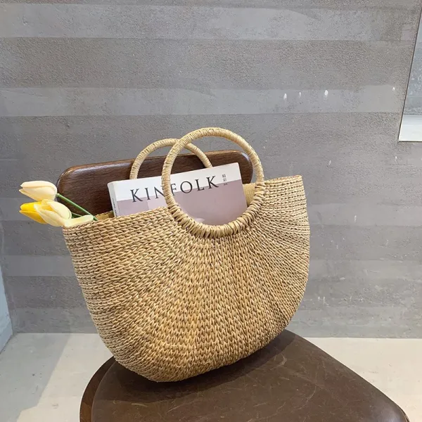 왕골크로스백 라탄백 밀짚가방 인스 동편보녀 여름 휴가 백등