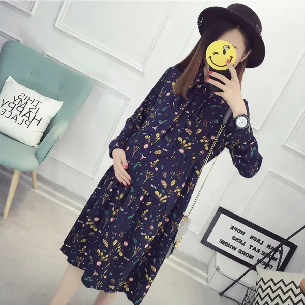 임산부 임부복 루즈핏원피스 만삭원피스 임부복 원피스 2019 봄