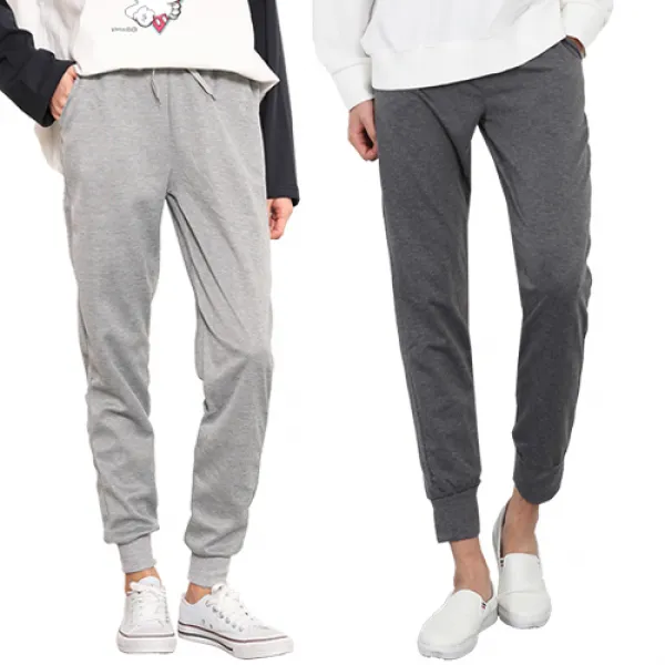 코디제이 남자트레이닝바지 무지기본조거팬츠 조거바지 스판바지밴딩바지 빅사이즈 커플룩