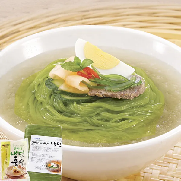 해초다시마 물냉면 6인분(면1kg+동치미육수6봉), 1박스