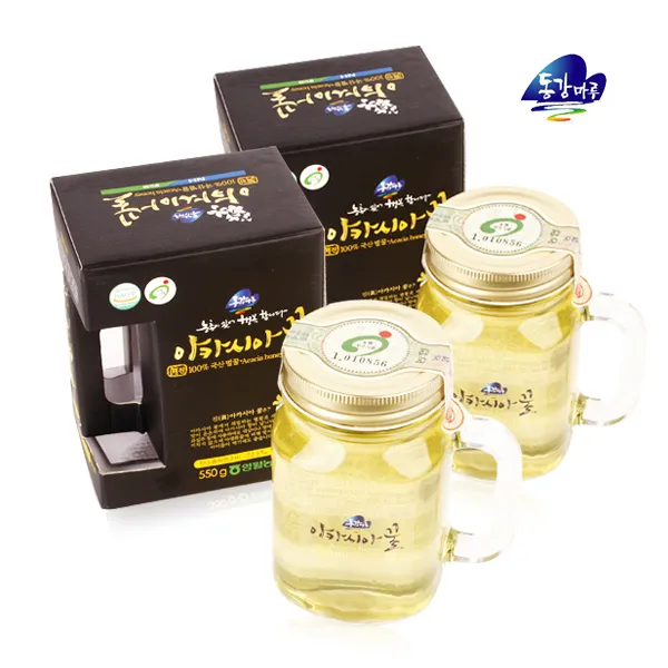  영월농협 동강마루 아카시아꿀 핸들컵 550gx2병 1박스