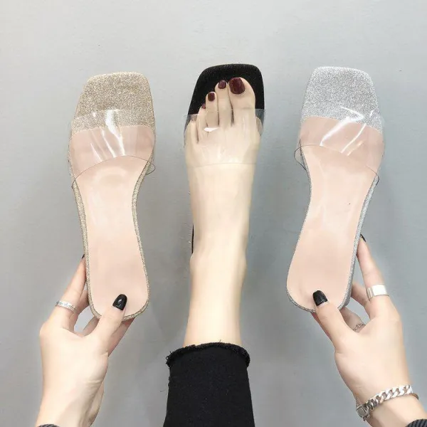 로즈드림 여성 여름 시원한 신발 샌들 슬리퍼 캐주얼 여름슬리퍼 49