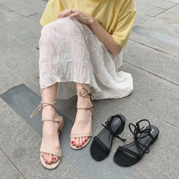 로즈드림 여성 여름 시원한 신발 샌들 슬리퍼 캐주얼 여름슬리퍼 43