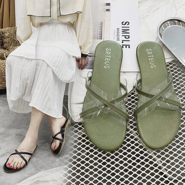 로즈드림 여성 여름 시원한 신발 샌들 슬리퍼 캐주얼 여름슬리퍼 61