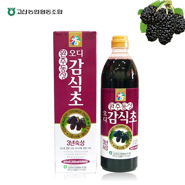 [고산농협] 완주동상 오디감식초 900mlx2병, 1세트
