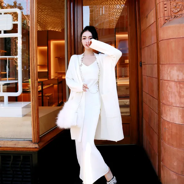 새틴 실크 원피스 Queenines 가벼운 고급 실크 새틴 우아