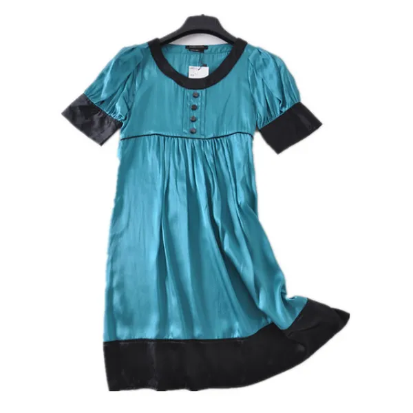 새틴 실크 원피스 5.19. 새틴 실크 새틴 새틴 진한 녹색