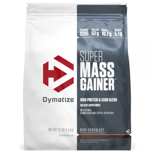 Dymatize 슈퍼 매스 게이너, 5.4kg, 리치 초콜릿(Rich Chocolate)