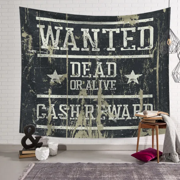 가리개 천 패브릭 포스터 창 고치다 벽 복장 벽 천장 벽 장식, 타입8 200cm * 148cm, 빈티지 4