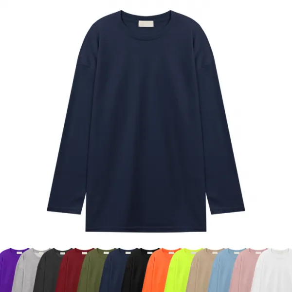 메인클라드 L~5XL 케트리 오버핏 긴팔티 남자 남성 빅사이즈 긴팔티(VSTBIH45)