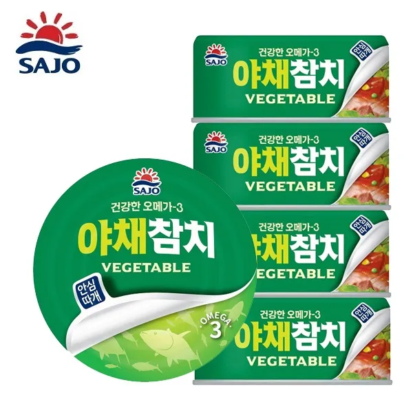 사조 야채참치 150g x 5개