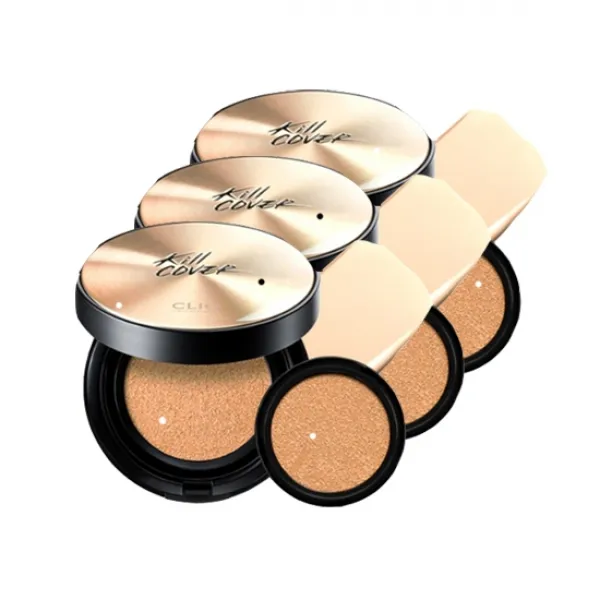 클리오 킬커버 앰플 쿠션 파운데이션 본품 15 G + 리필 15 G 세트 3세트 05샌드