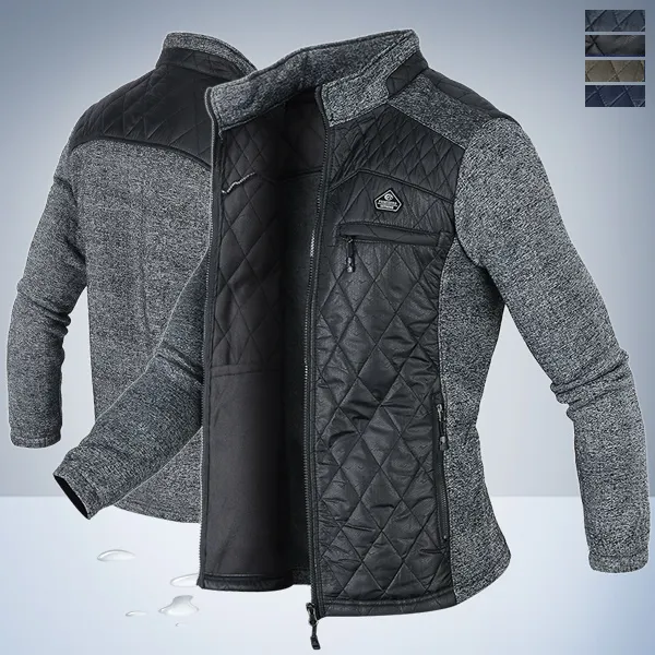 포커스코리안 Pz누빔기모보온자켓 남자 후리스 점퍼 플리스집업