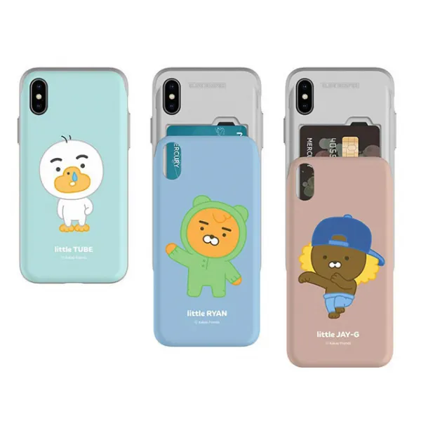 갤럭시노트9 카카오 리틀프렌즈 카드 범퍼 케이스 SM-N960N