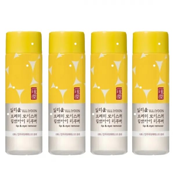 일리윤 프레시 모이스처 립앤아이 리무버 4개 100ml