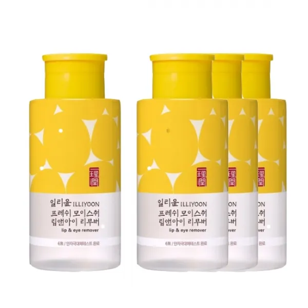 일리윤 프레시 모이스처 립앤아이 리무버 4개 300ml