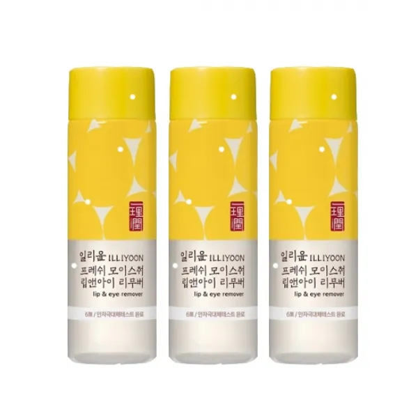 일리윤 프레시 모이스처 립앤아이 리무버 3개 100ml