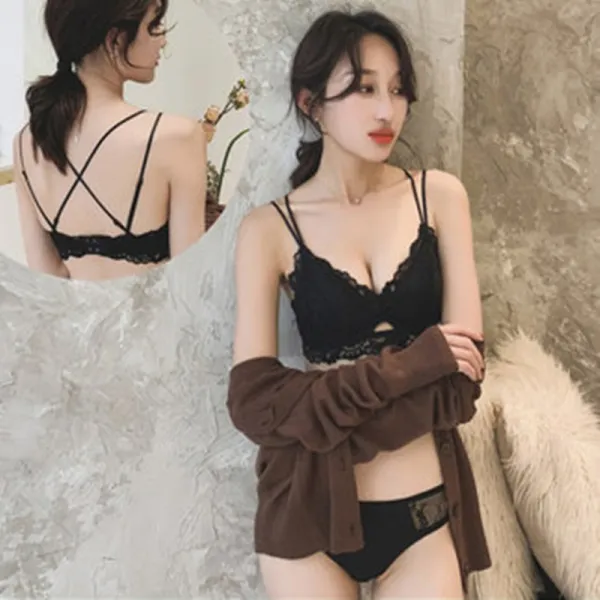 쥬베스 레이스 브라 팬티 세트 Y1a461wfps 