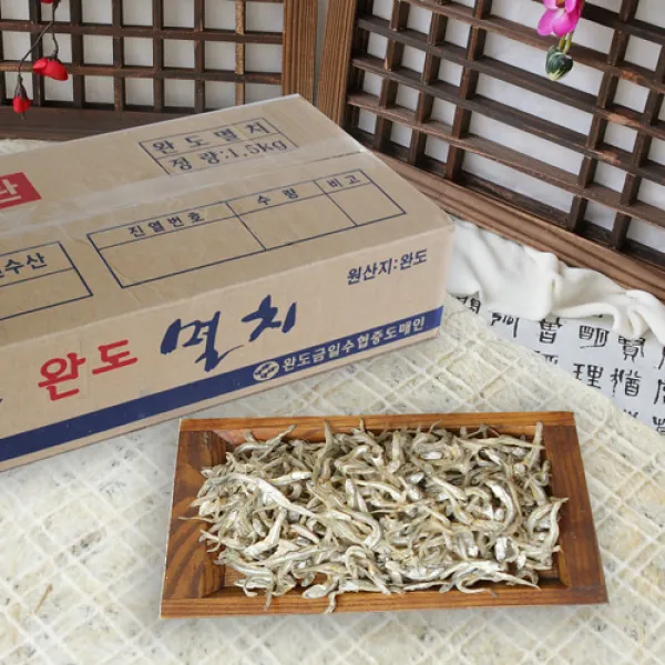 남도맛해 완도 최상급 조림용 중멸치 1kg Box 1박스 1kg