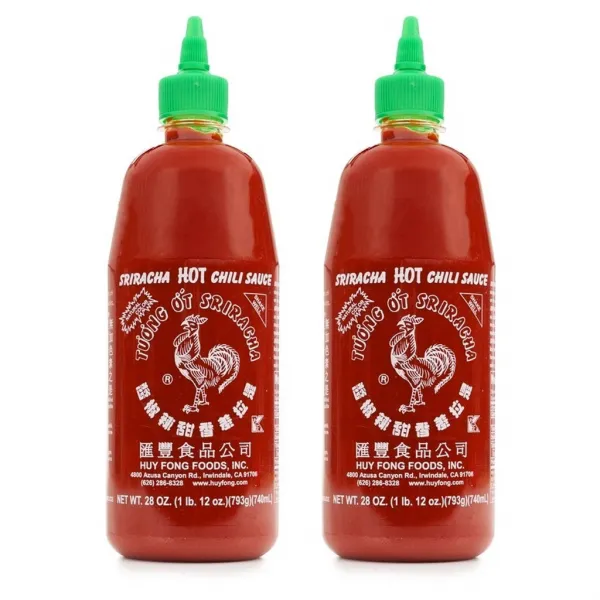허이펑 닭표 스리라차 핫 칠리 소스, 793g, 2개