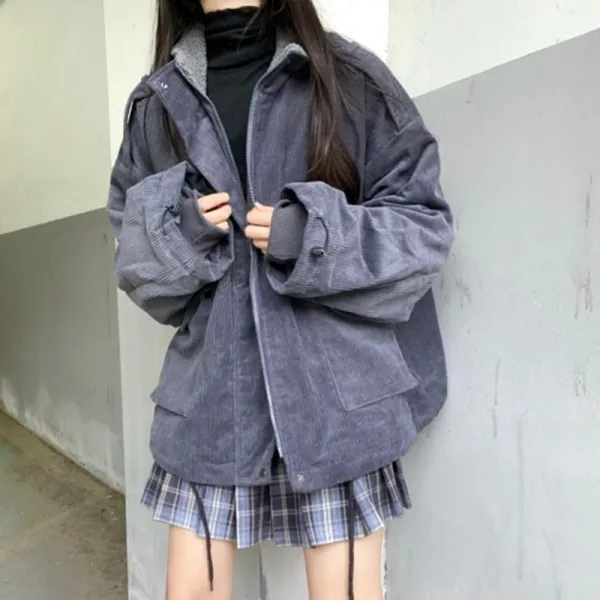 쥬베스 여성 코듀로이 야상 Y1a472wfps 