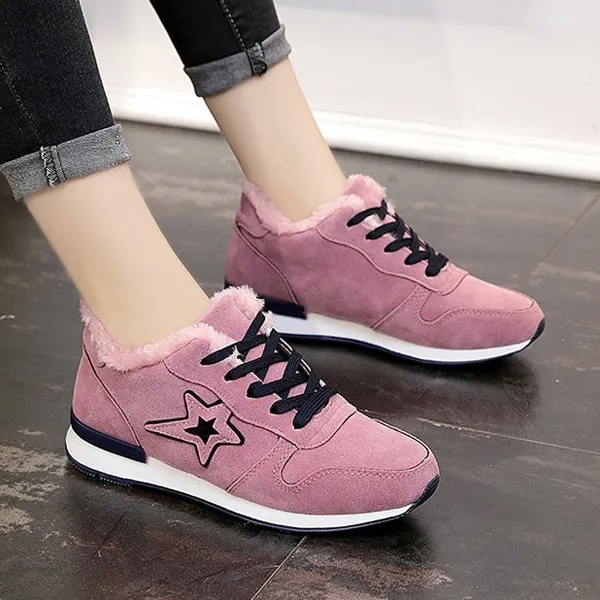 여자겨울신발 @패딩슈즈 Shuline_hn Oj160 안감퍼 핑크